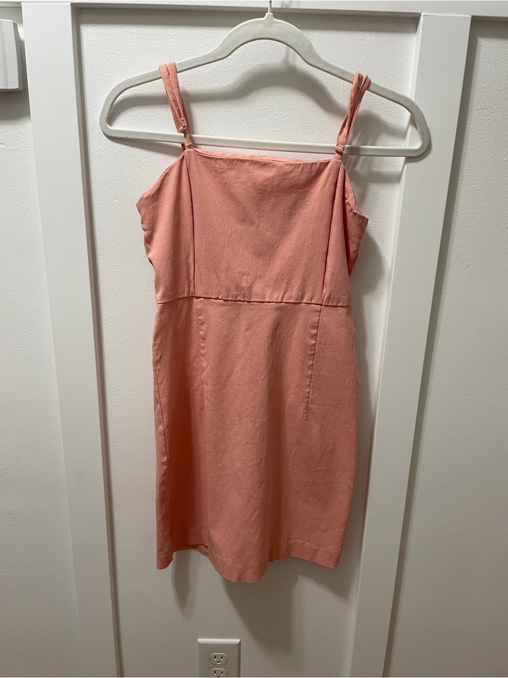 Forever 21 Girls' Coral Dress with Spaghetti Straps